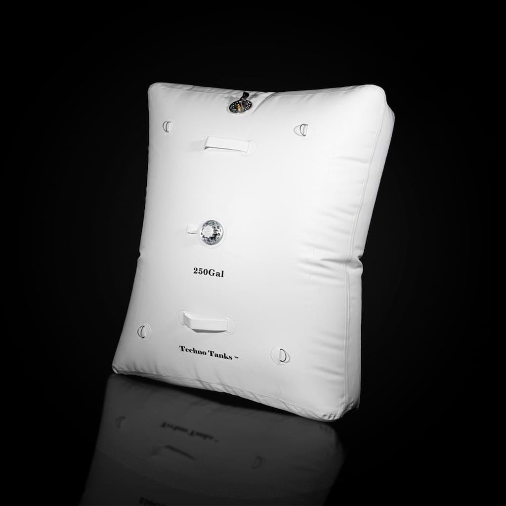 250 Gallon Marine Fuel Bladder side view