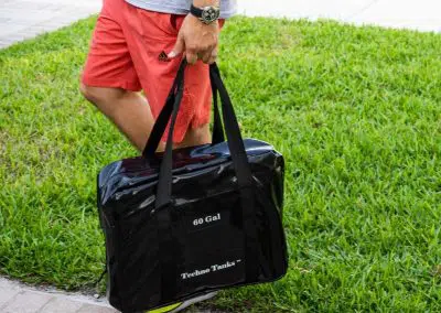 marine fuel bladder carrying bag