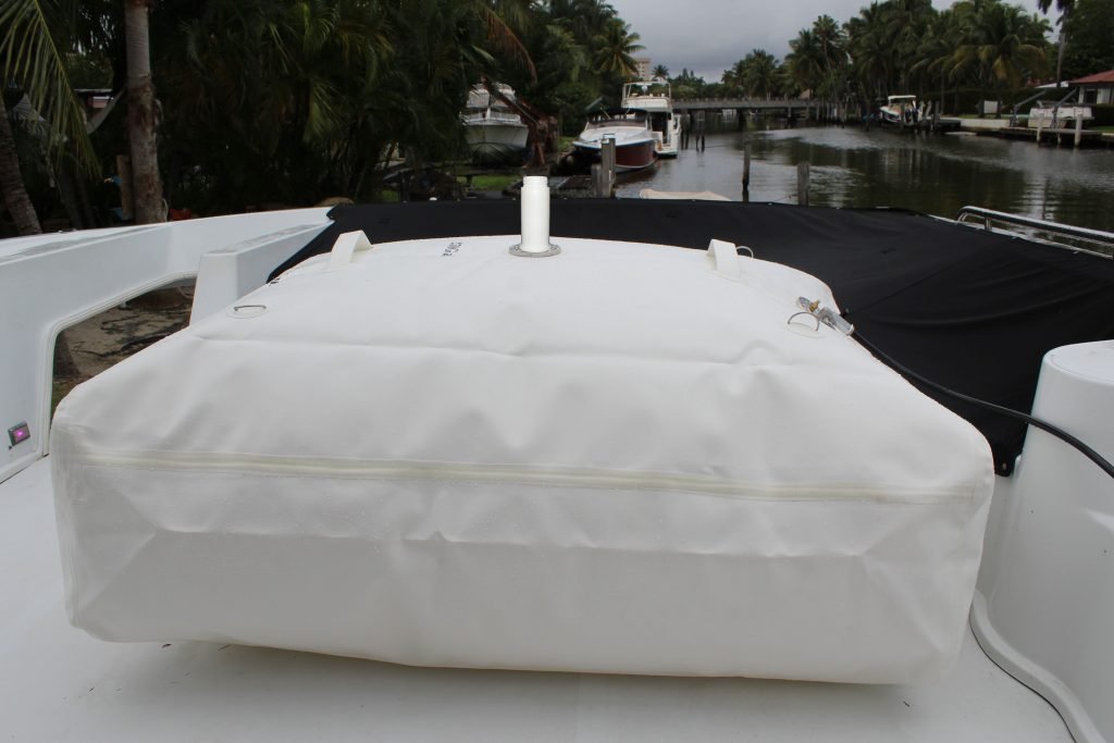 Filler pipe installed