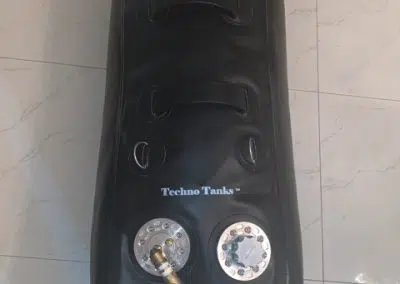 black marine fuel bladder